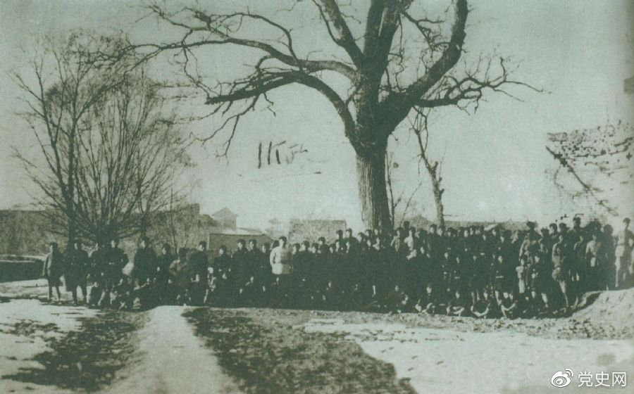 1935年8月6日，中央紅軍改稱為紅一方面軍。圖為紅一方面軍一部。